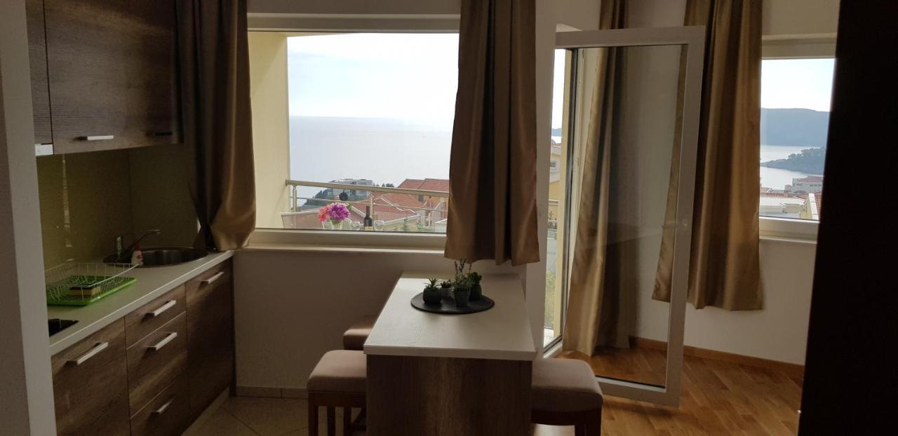 The Magic Sea View Apartments Budva Bagian luar foto